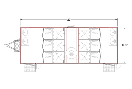 6 Station Shower Trailer Floor Plan